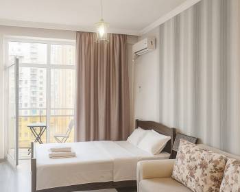 ქირავდება 1 ოთახიანი ბინა დღიურად საბურთალოზე