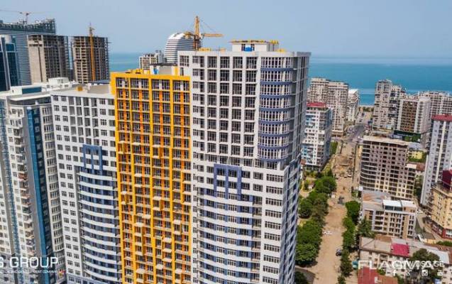 ფოტო 13: ტბელ აბუსერიძის ქუჩა 5. 23 სართულზე სტუდიო ბინა