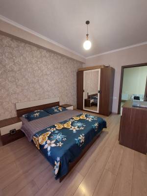 ფოტო 1: ქირავდება დღიურად და საათობრივად 3 ოთახიანი ბინა დიდ დიღომში