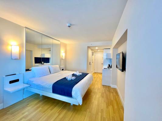 ფოტო 1: ქირავდება დღიურად ორბი სითიში აპარტამენტები