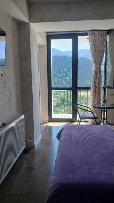 ფოტო 2: ქირავდება ახალი გარემონტებული ბინა აივნით და ლამაზი ხედებით