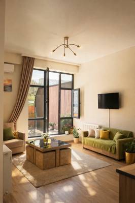 ფოტო 17: იქირავე ბინა დღიურად თბილისში პარკინგით.