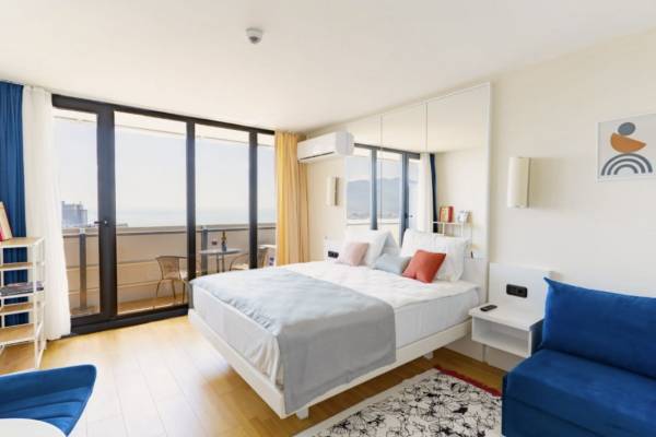 ფოტო 3: ქირავდება დღიურად ორბი სითიში აპარტამენტები