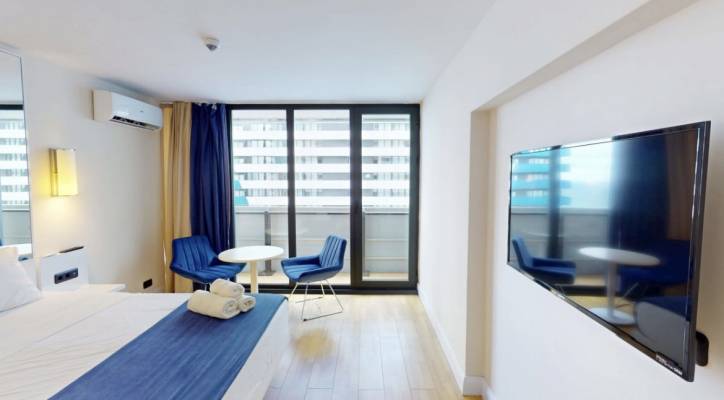 ფოტო 12: ქირავდება დღიურად ორბი სითიში აპარტამენტები